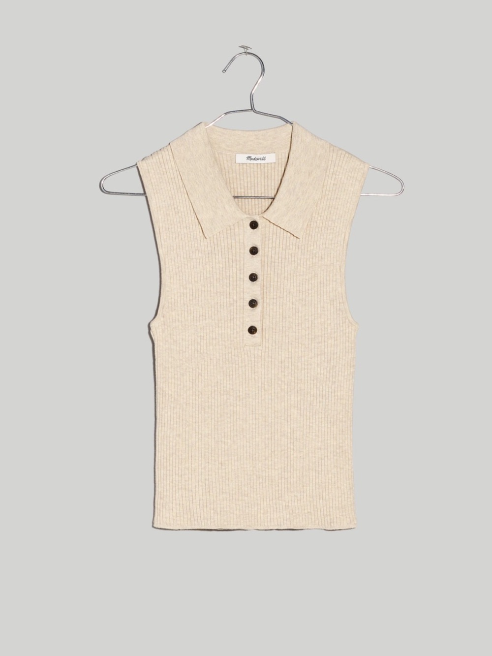 Madewell Owen Polo Sweater Tank